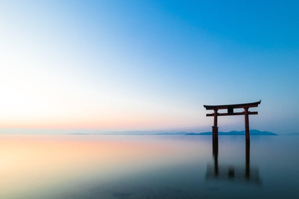 琵琶湖 白鬚神社