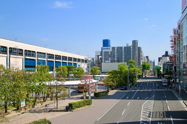 福島県 郡山駅前